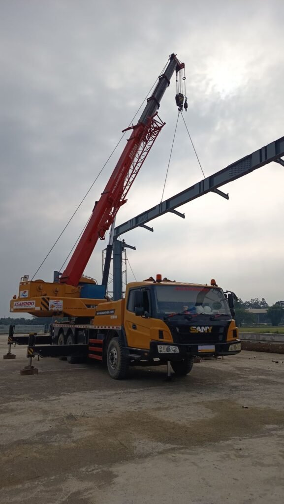 Lifting gear Dengan Sling (Wire Rope)
