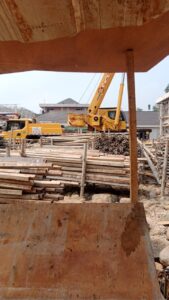 Crane 25 ton di Barak Militer Tangerang