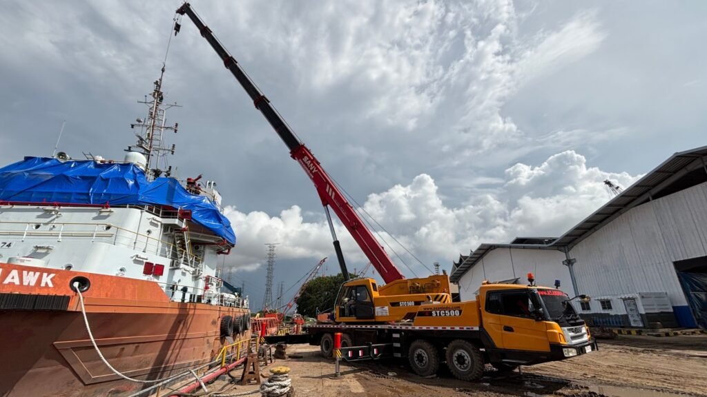 best crane rental company in Jakarta