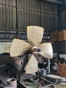 Dynamic balancing propeller shaft kapal untuk memastikan putaran halus dan minim getaran