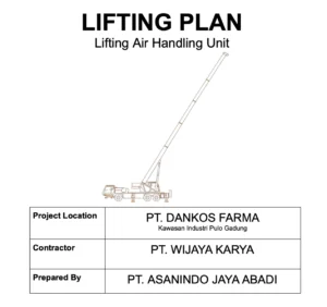 Perencanaan lifting plan dan jadwal crane dalam persiapan proyek konstruksi