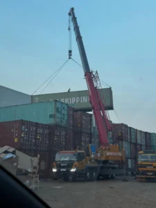 Stop work order proyek konstruksi dihentikan akibat pelanggaran perizinan crane alat berat