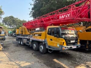 Pool armada crane ASANINDO Tanjung Priok Jakarta unit siap mobilisasi proyek Jabodetabek